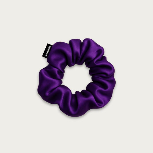 Chouchou 100% soie - Violette