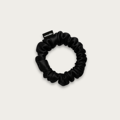 Chouchou 100% soie - Noir