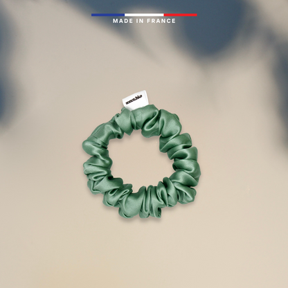 Chouchou 100% soie - Menthe